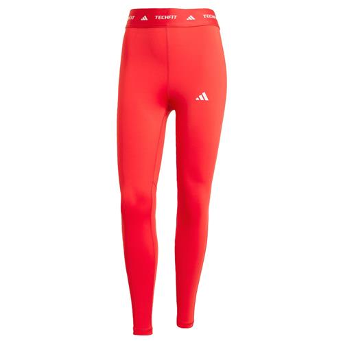 ADIDAS PERFORMANCE Sportsbukser  knaldrød / hvid
