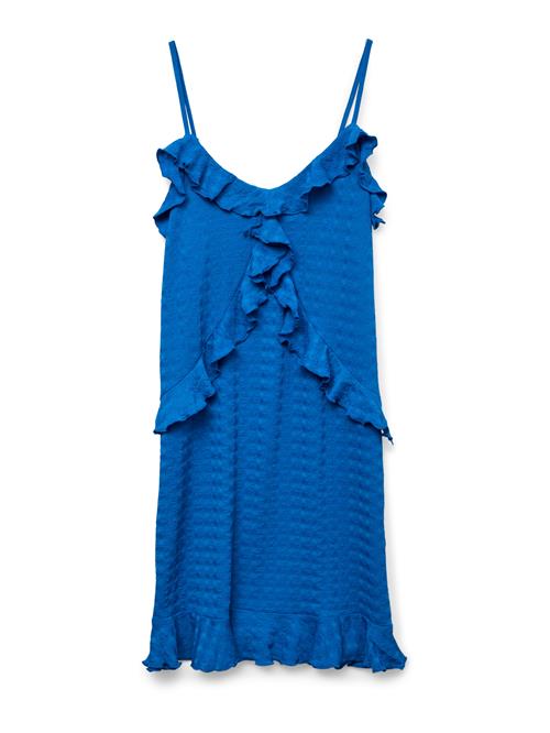 Vero Moda Petite Kjole 'VMIDA'  royalblå