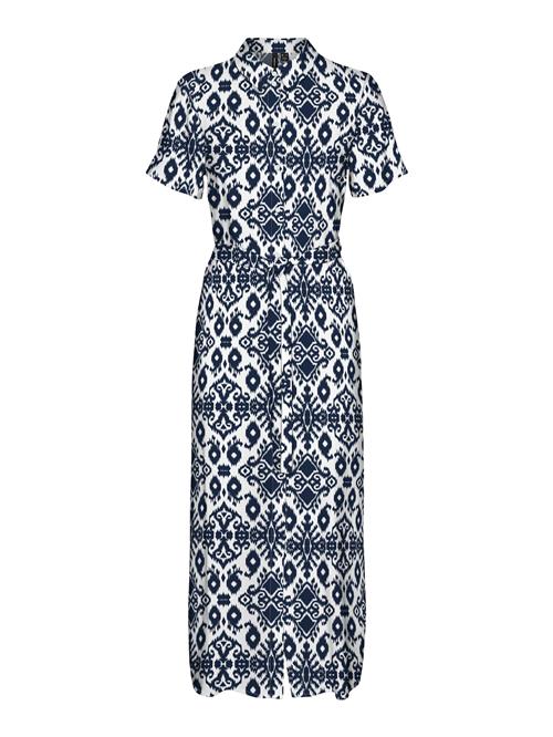 VERO MODA Blusekjole 'VMEASY JOY'  navy / hvid