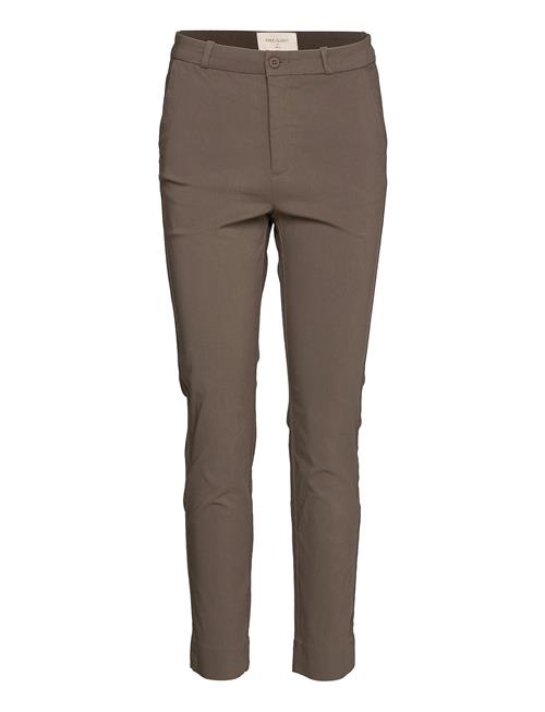 Pants From Freequent In A Soft And Stretchy Material. The Pants Have A Simple Si FREE/QUENT Grey