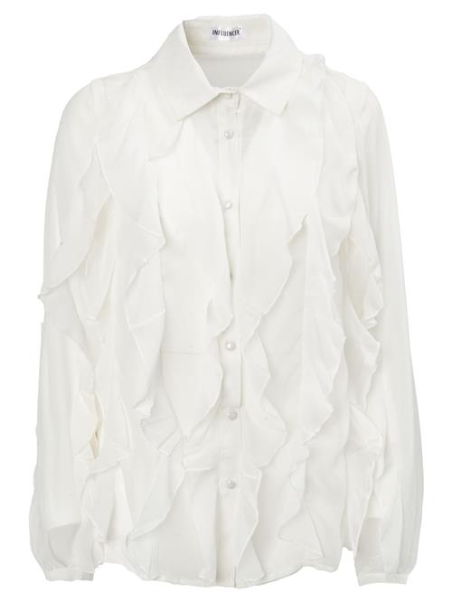 Influencer Bluse  hvid
