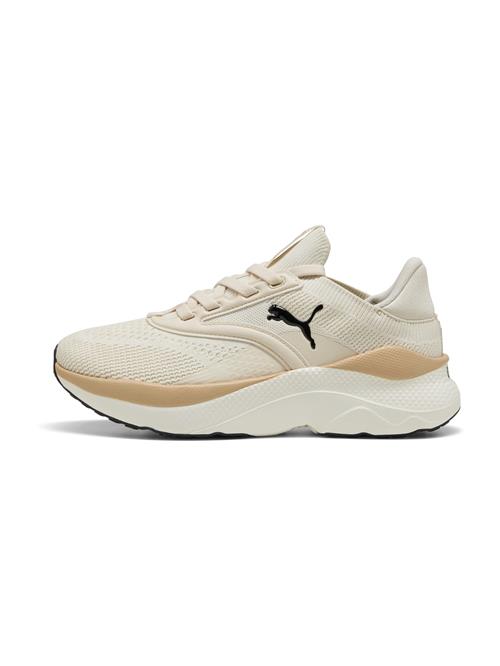 PUMA Løbesko 'Softride Mayve'  camel / sort / uldhvid
