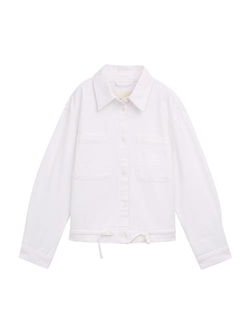 TOM TAILOR DENIM Overgangsjakke  hvid