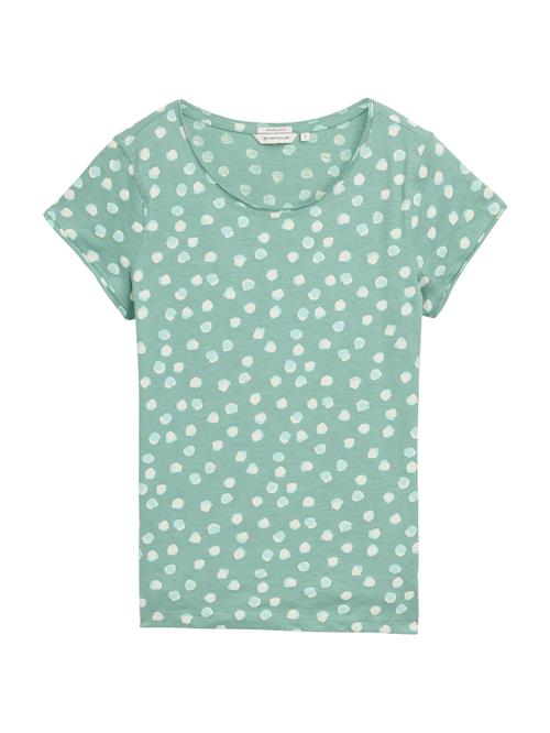 TOM TAILOR Shirts  grøn / mint / offwhite