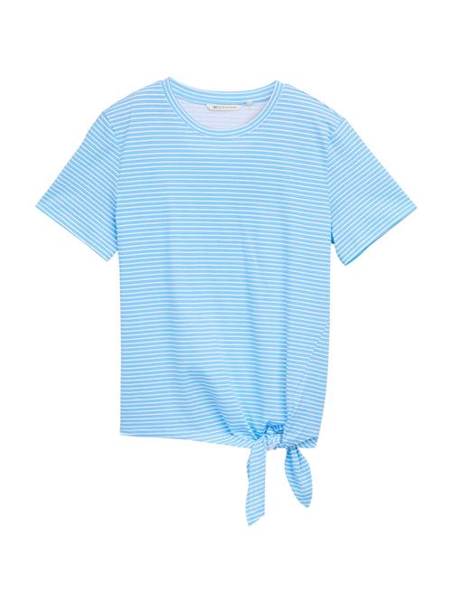 TOM TAILOR DENIM Shirts  blå / himmelblå / hvid