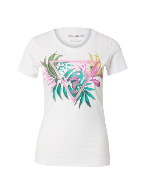 GUESS Shirts  grøn / oliven / orkidee / hvid