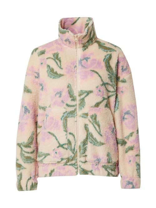 BILLABONG Fleecejakke 'FIRST LIGHT'  beige / grøn / lilla