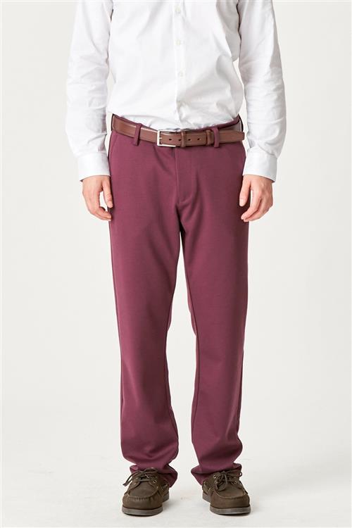 Originale Performance Pants (Regular) - Burgundy - Regular fit - 30/34 - Bukser med stretch - TeeShoppen