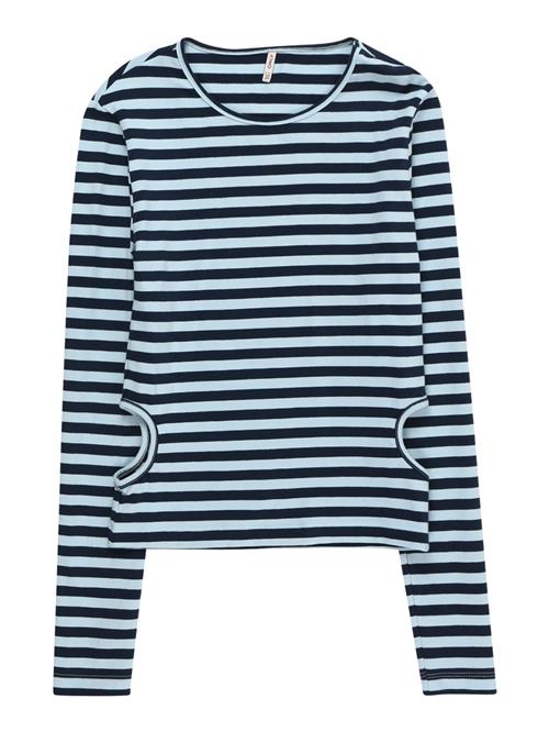 ONLY GIRLS Bluser & t-shirts 'Heidi'  natblå / lyseblå