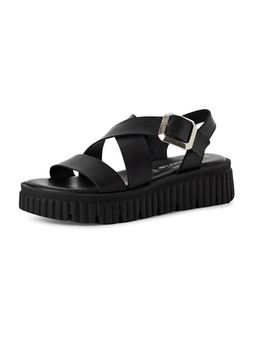 Tamaris Sandaler med rem  sort