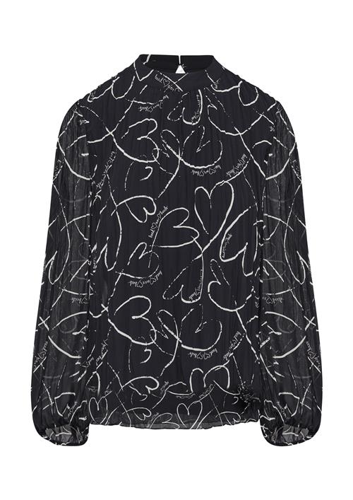s.Oliver BLACK LABEL Bluse  navy / hvid