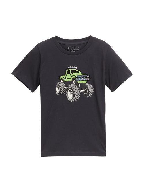 TOM TAILOR Shirts  blå / grå / antracit / lysegrøn