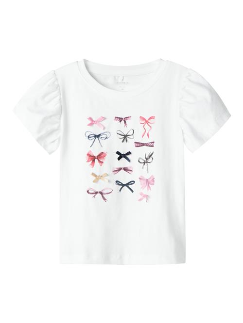 NAME IT Bluser & t-shirts 'NMFFilly'  beige / marin / rød / hvid