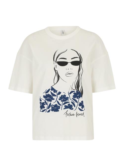 Only Tall Shirts 'ONLTENNA'  navy / sort / hvid