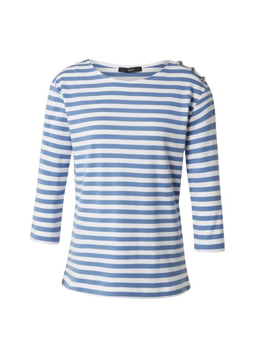 OUI Shirts 'Sunala'  blå / hvid