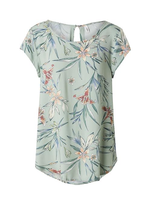 ONLY Bluse 'ONLNova'  blå / jade / pastelgrøn / hvid