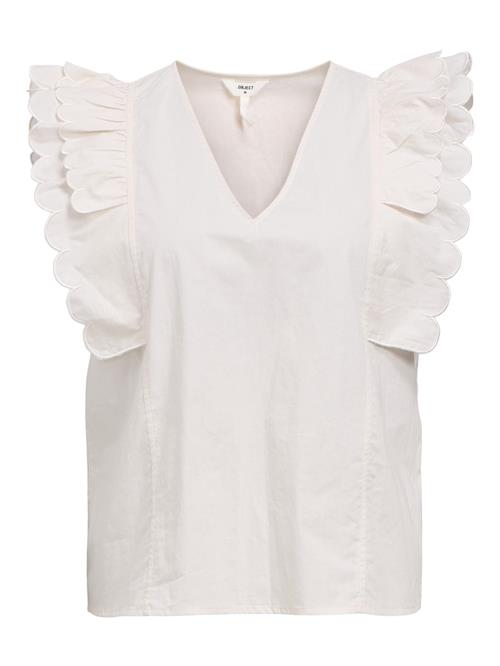 OBJECT Bluse 'OBJHope Papaya'  hvid