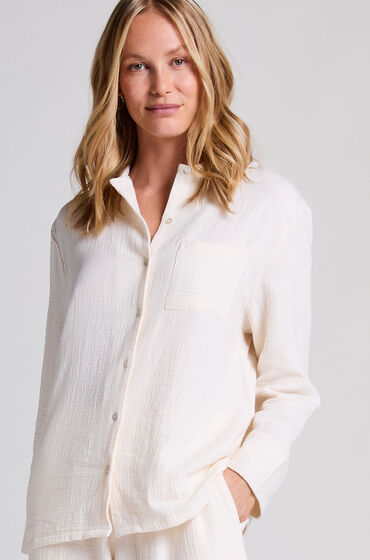 Hunkemöller Muslin jakke hvid