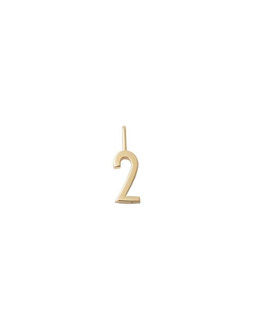 Lucky Numbers 10Mm Gold Design Letters Gold