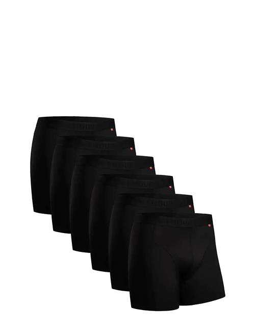 Sports Trunks 6 Pack Danish Endurance Black