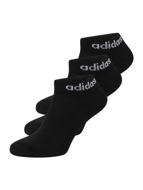 ADIDAS SPORTSWEAR Sokker 'Linear'  sort / offwhite