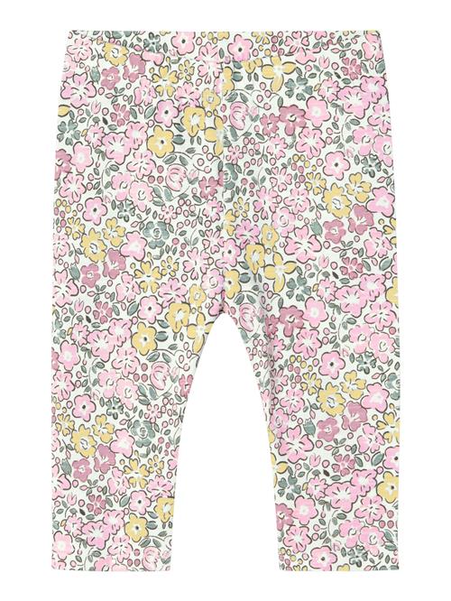 NAME IT Leggings 'NMFHAILE'  gul / grøn / lyserød / hvid