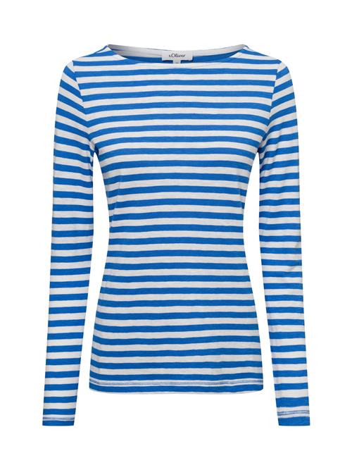 Se s.Oliver Shirts  marin / hvid ved About You