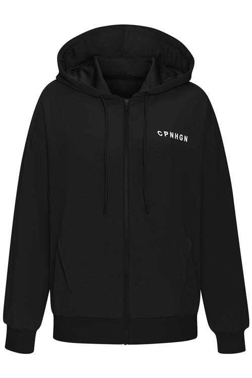 Copenhagen Sweatjakke  sort / hvid