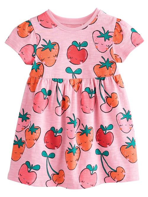 Next Kjole  petroleum / lyseorange / pink / rød