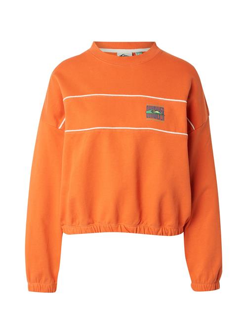 QUIKSILVER Sweatshirt  blå / grøn / orange / hvid