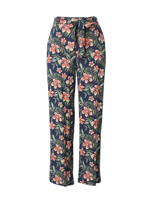 ONLY Bukser 'ONLNOVA'  navy / mørkegrøn / abrikos