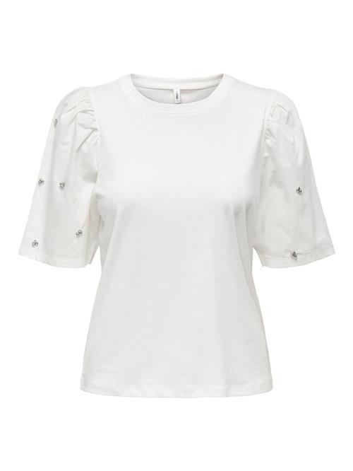 ONLY Shirts 'LINA'  transparent / hvid