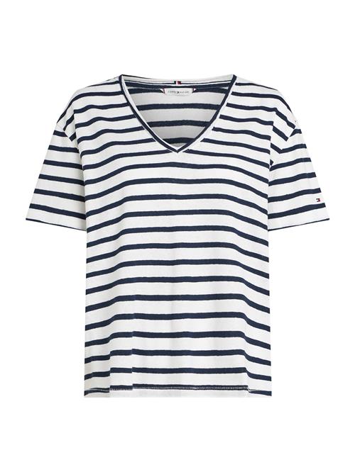 TOMMY HILFIGER Shirts  natblå / hvid