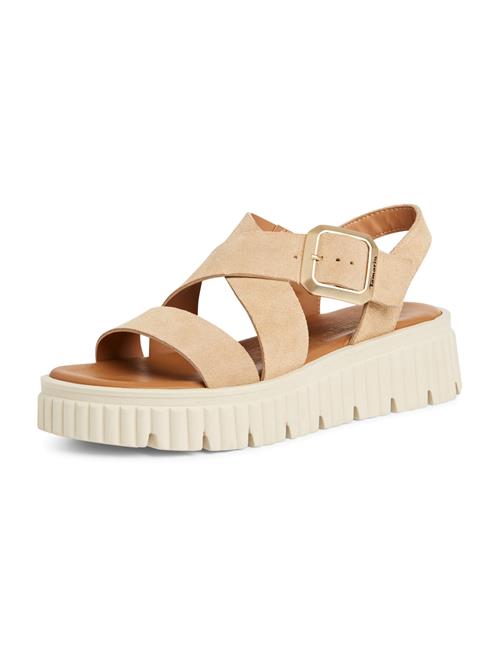 Tamaris Sandaler med rem  beige