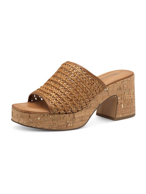 Tamaris Pantoletter  cognac