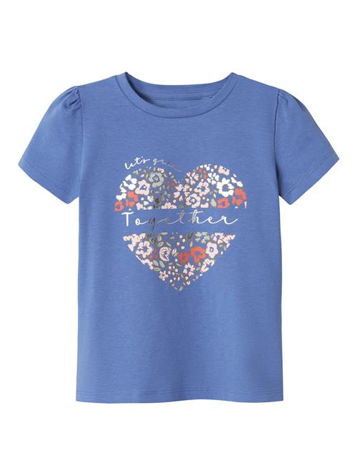 NAME IT Bluser & t-shirts 'NMFHnanna'  blå / lyserød / rød / sølv
