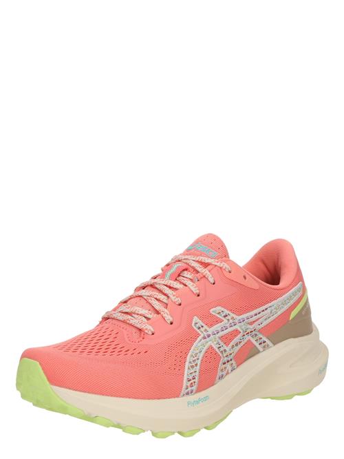 ASICS Løbesko 'GT-1000'  neonblå / grøn / laks / offwhite