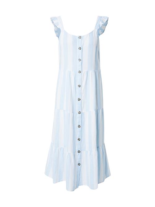 VERO MODA Kjole 'VMLINN'  lyseblå / hvid