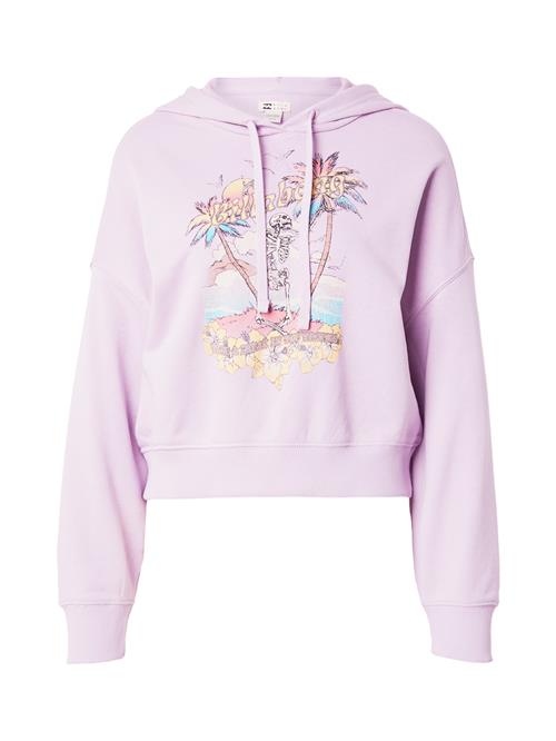 BILLABONG Sweatshirt 'ALL TIME'  ecru / lyseblå / lilla / koral