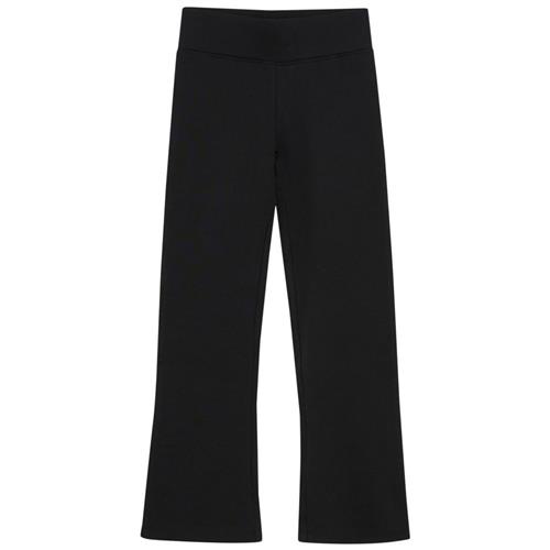 Creamie Pants Flare Black Flare Trousers Black Edition 122 cm  Sort  122 cm  kvinde
