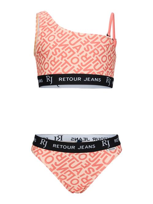 Retour Jeans Bikini 'Tabitha'  lyseorange / sort