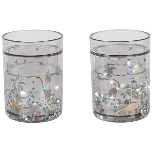 Konges Sløjd 2-Pack Glitrende Kopper Dino One Size      mand