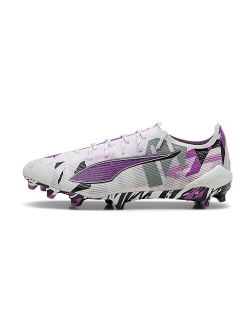 PUMA Fodboldstøvler 'Ultra 5 Ultimate Forever'  grå / mørkelilla / sort / hvid