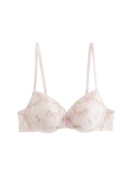 Next BH  grøn / lys pink / hvid