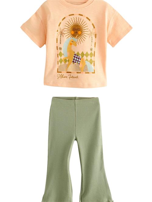 Next Sæt 'Schlag'  khaki / lyseorange