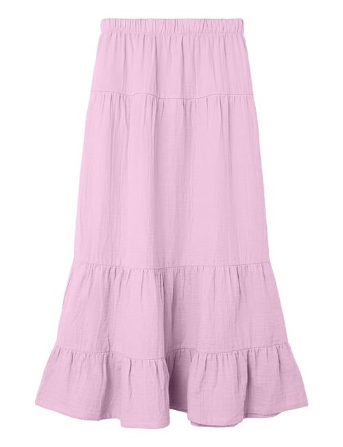 Nlfhussa Long Skirt LMTD Pink
