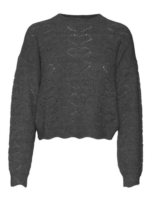 VERO MODA Pullover 'HEARTS '  antracit