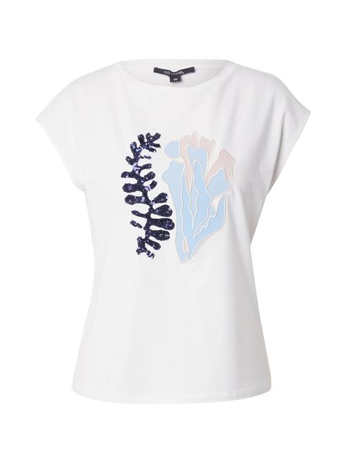 COMMA Shirts  nude / navy / himmelblå / hvid