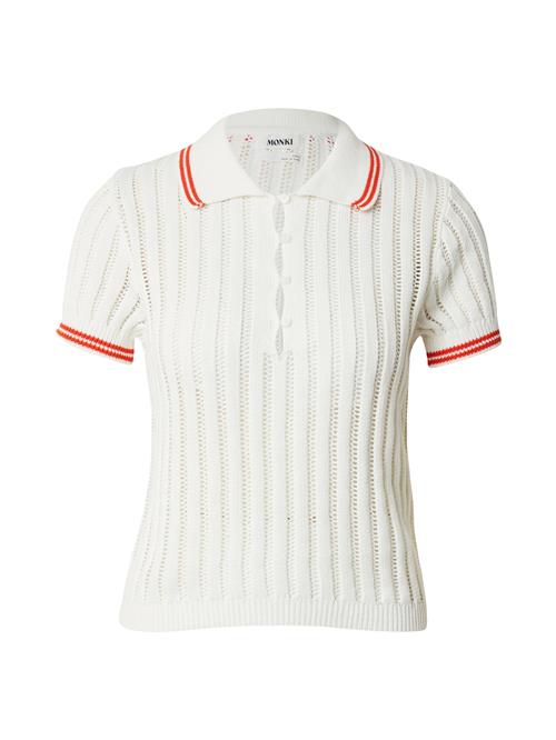 Monki Shirts  knaldrød / hvid