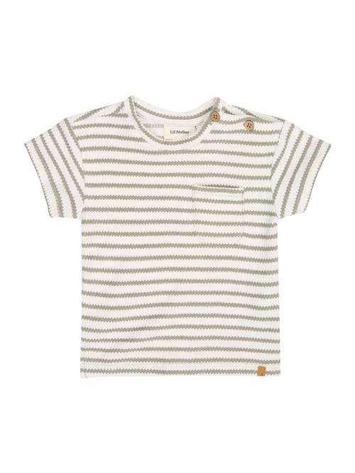 Lil'Atelier Shirts 'NBMTadeo'  khaki / hvid